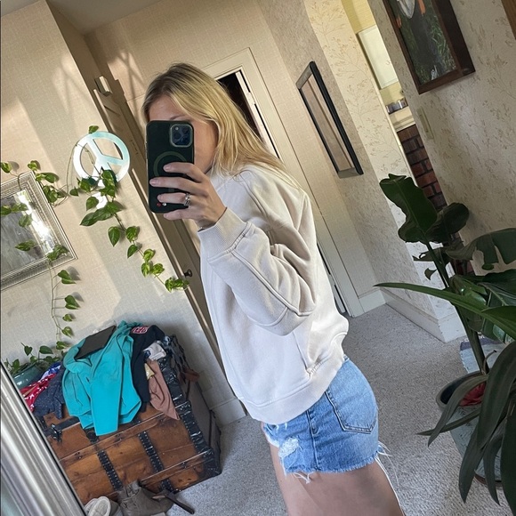 Roots Cream Crewneck Sweater - Picture 8 of 14